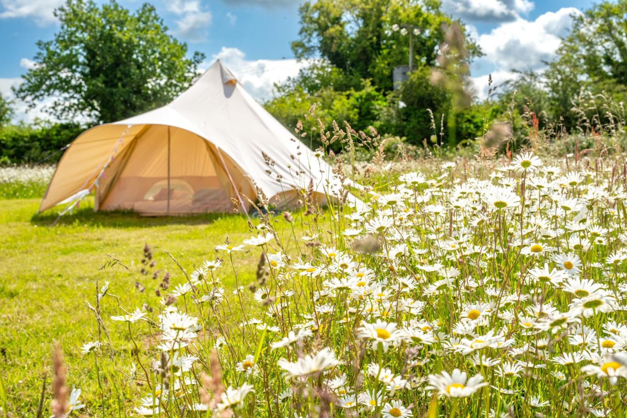 Cowslip At Blancas Bell Tents Villa Ringstead  ภายนอก รูปภาพ